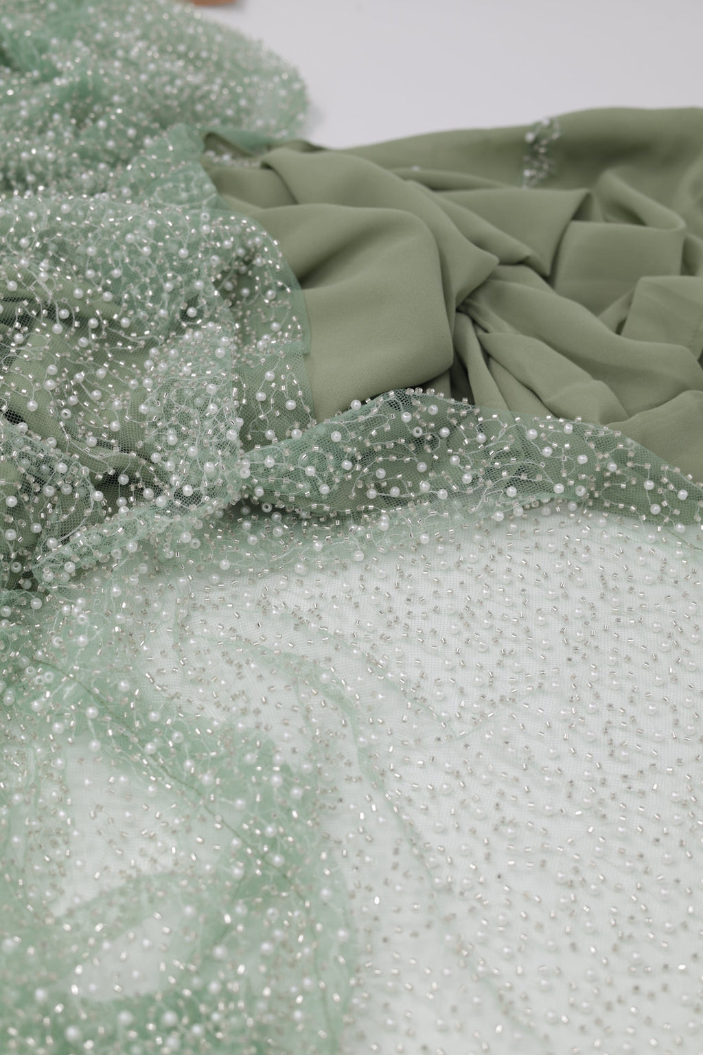 Merwari Kurdish Dress magic Green