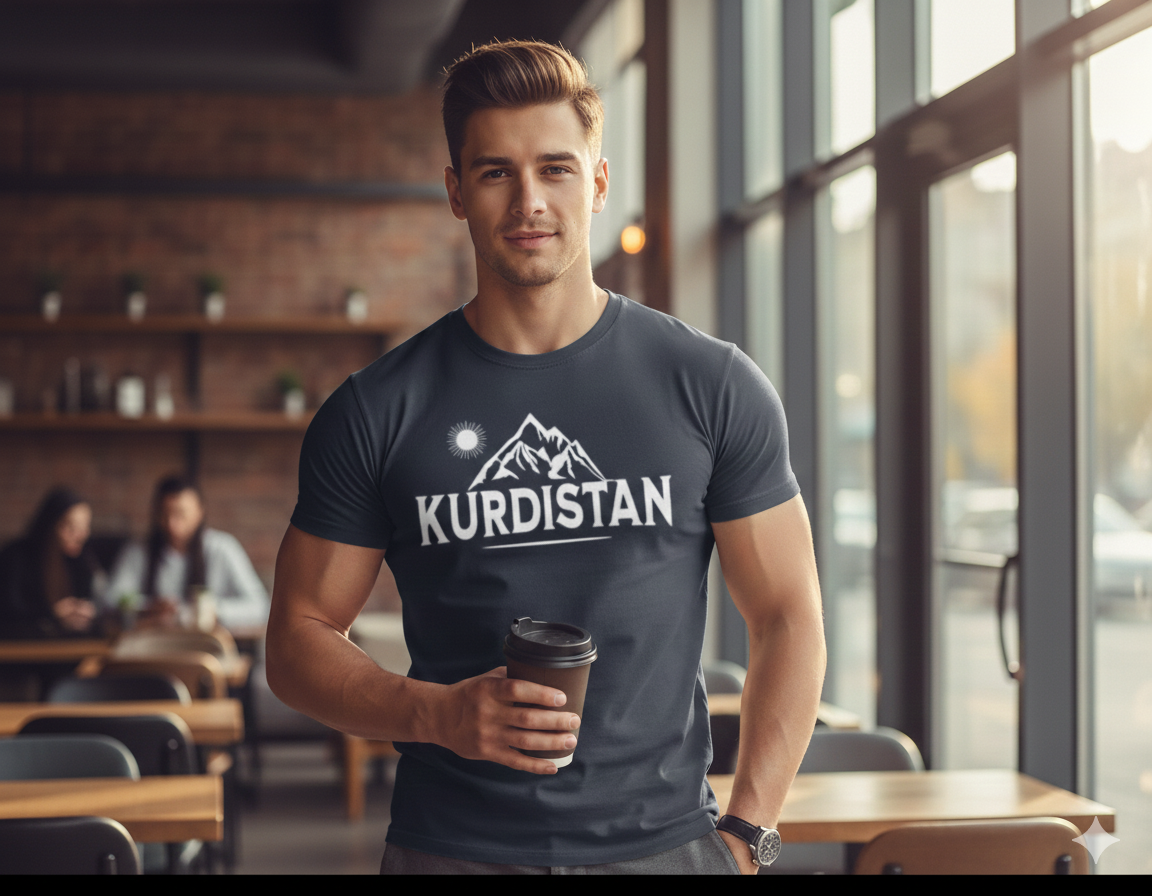 Funny Kurdistan Mountains T-Shirt. 
T-Şertê Çiyayên Kurdistanê yê Xweş.
فانێلێکی خۆش لە شاخەکانی کوردستان