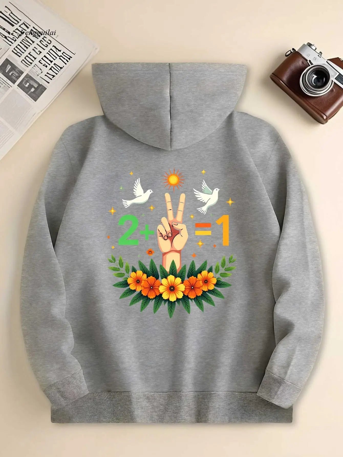 equation Middle eastern Kurdish Peace Sign  hoodies