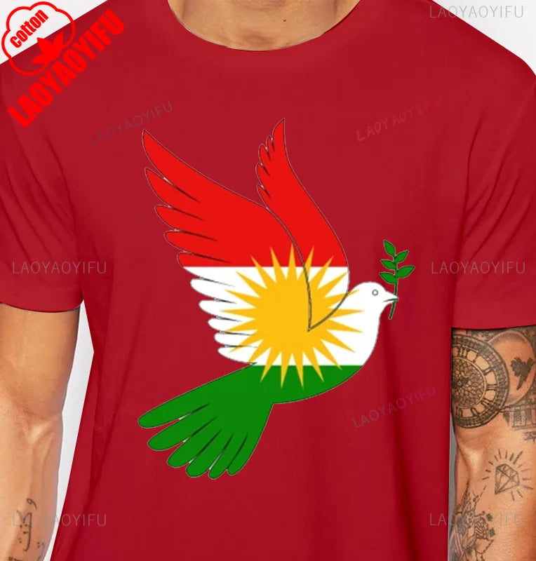 Kurdistan Calligraphy T-Shirt Kurdish