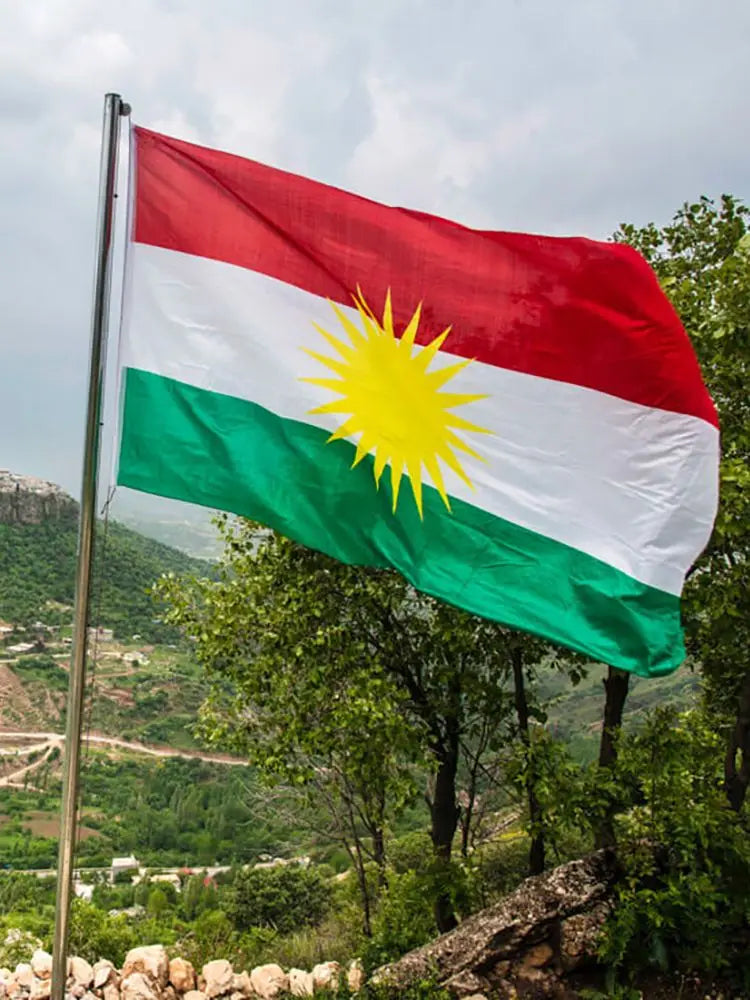 90x150cm Kurdistan Flag