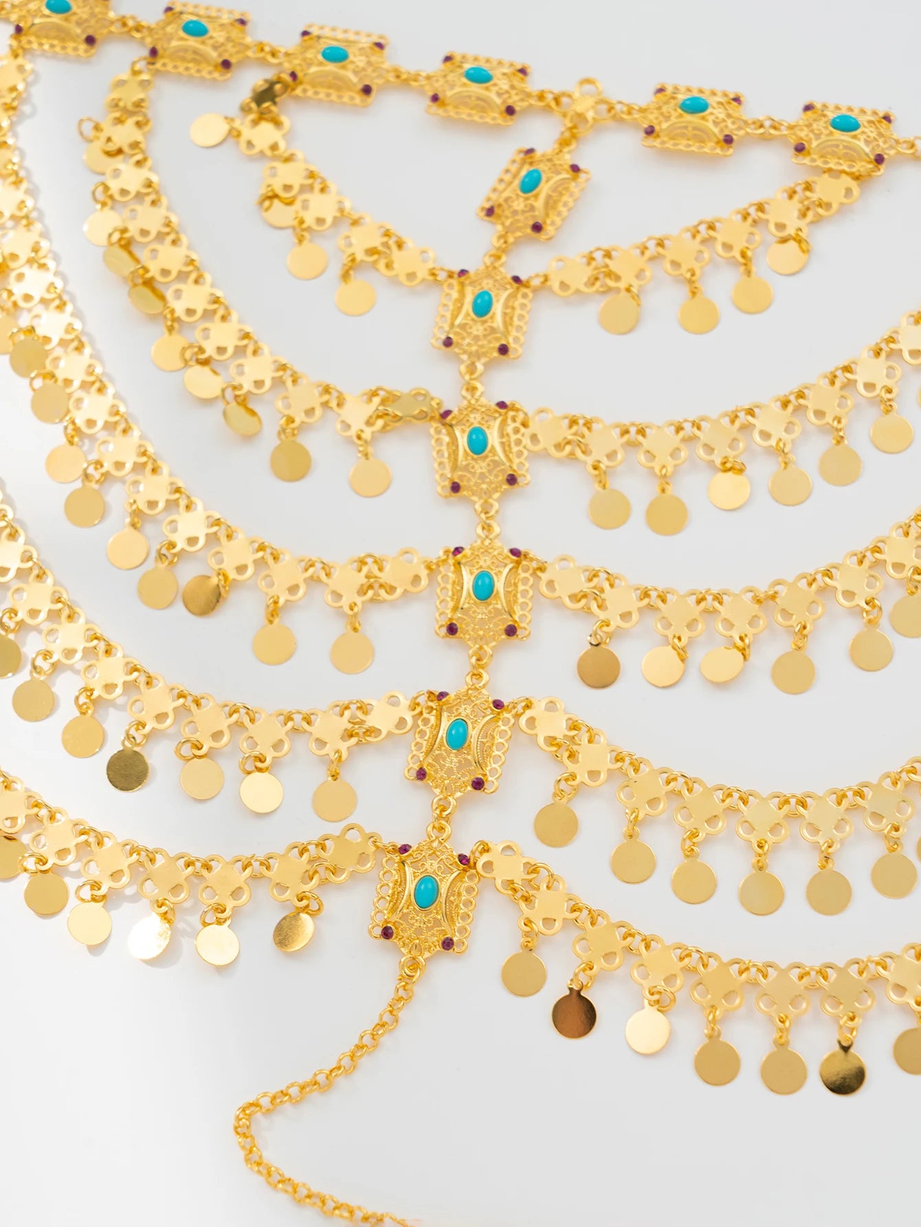 English (shortened)
Kurdish Bridal Gold-Plated Hair Chain Jewelry
Kurdish (Kurmanji)
Zîncîra Porê Bûkê Kurd bi Zêr Pêlkirî
Kurdish (Sorani)
زنجیرەی قژی بووکە کورد بە زێڕ پڵێکراو